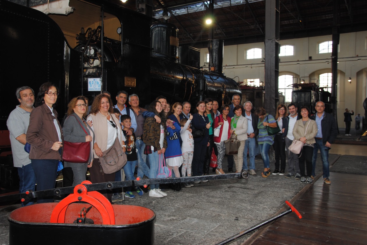 Al museo ferroviario di Pietrarsa con BeTime