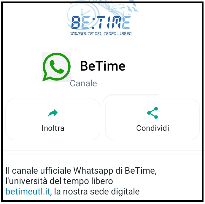 Canale WhatsApp, seguici e resta aggiornato!